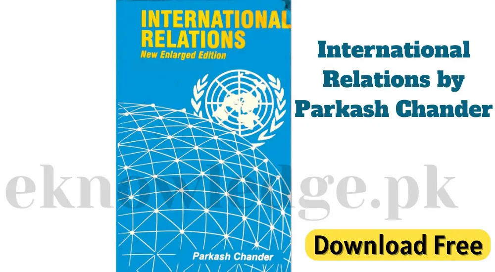 International Relations by Parkash Chander PDF
